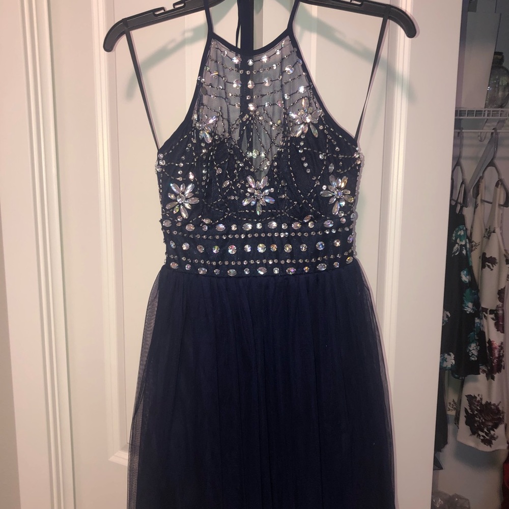 Navy Blue Dress